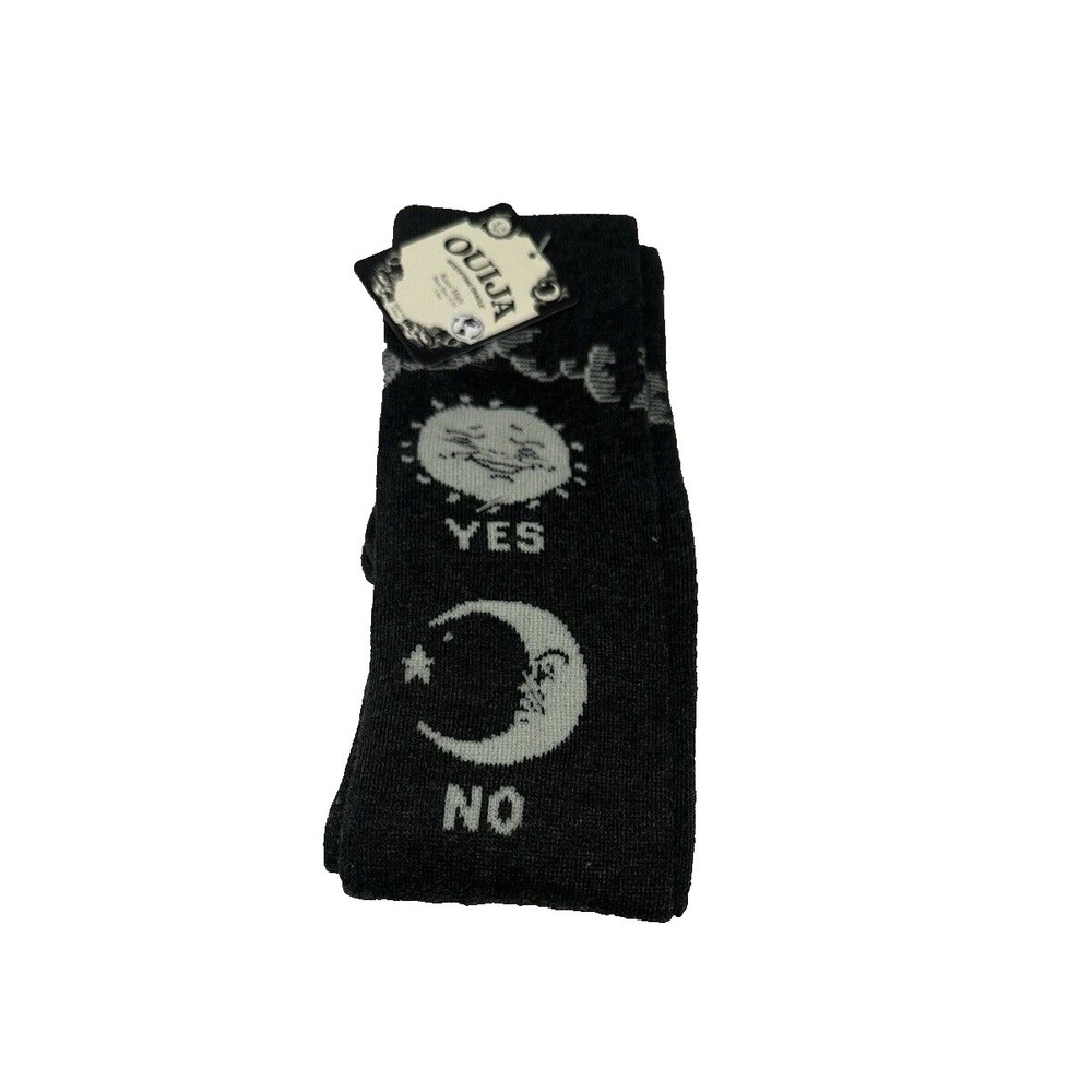 OUIJA mystifying oracle 1 pair womens knee high socks‎ size 4-10
